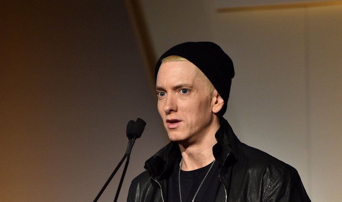 Eminem Wall Street Innovator Of The Year auhinnagalal