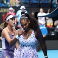 Serena Williams langes Australian Openil konkurentsist, Kontaveit võitis paarismängus