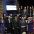 ФОТО и ВИДЕО: Новые министры принесли перед Рийгикогу присягу