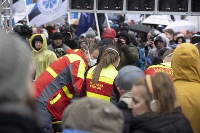 Meeleavaldus Vabaduse väljakul 23.10.2021