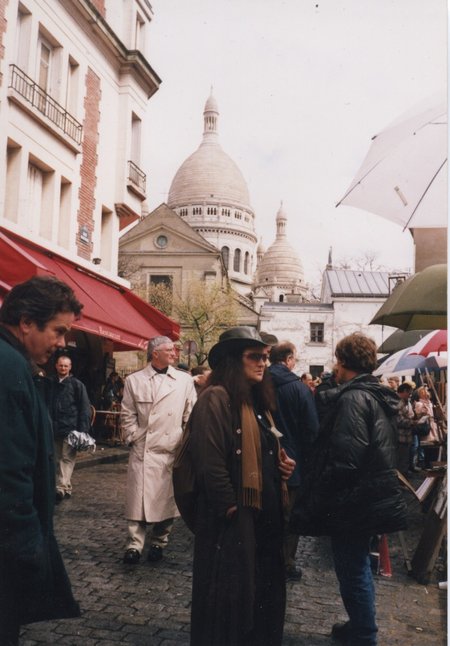 Ludmilla 1980ndatel aastatel Pariisis.