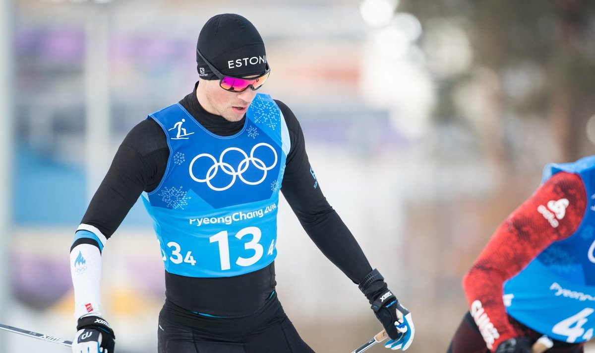 Raido Ränkel Pyeongchangi olümpiamängudel.