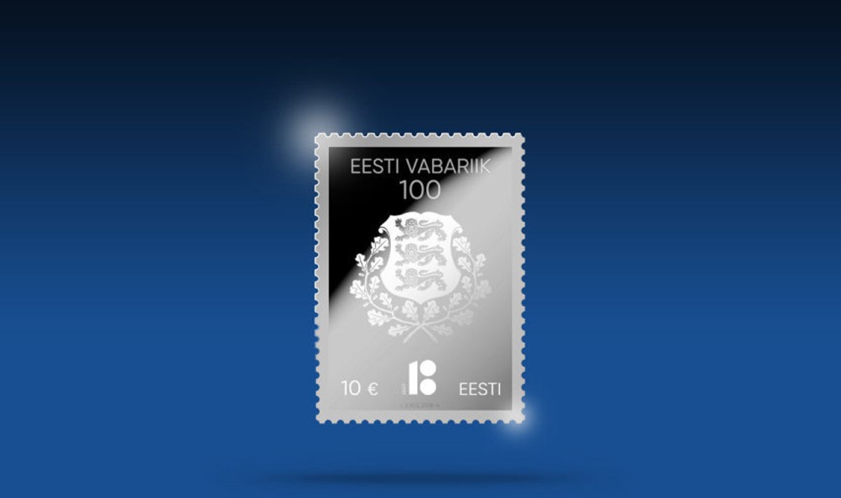 Esti hõbedast postmark