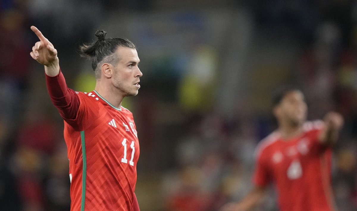 Walesi kapten Gareth Bale.