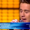 Superstaari finalist Rasmus Rändvee esitamas laulu "Use Somebody"