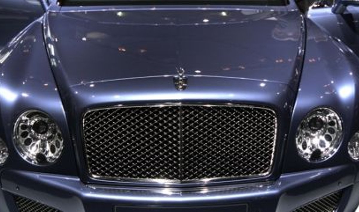 Bentley värske lipulaev Mulsanne