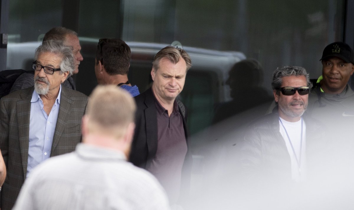 Christopher Nolani võttegrupi saabumine Tallinna 11.06.2019