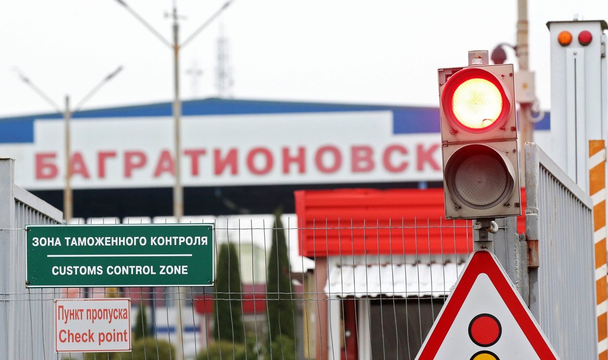 Bagrationovski tollipunkt Venemaa-Poola piiril Kaliningradis