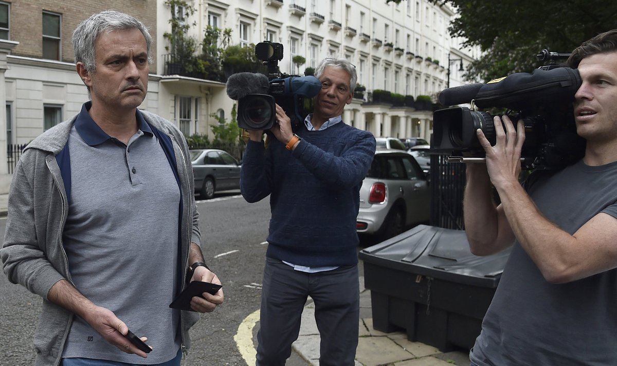Jose Mourinho enda Londoni kodu lähistel