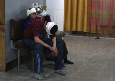 Ida-Ghouta haigla, 22. veebruar