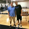 FOTOD | Dallasesse naasnud Martin Müürsepp kohtus ka Dirk Nowitzkiga
