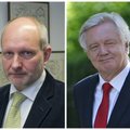 OTSEPILT: Matti Maasikas ja Brexiti-minister David Davis annavad ühise pressikonverentsi