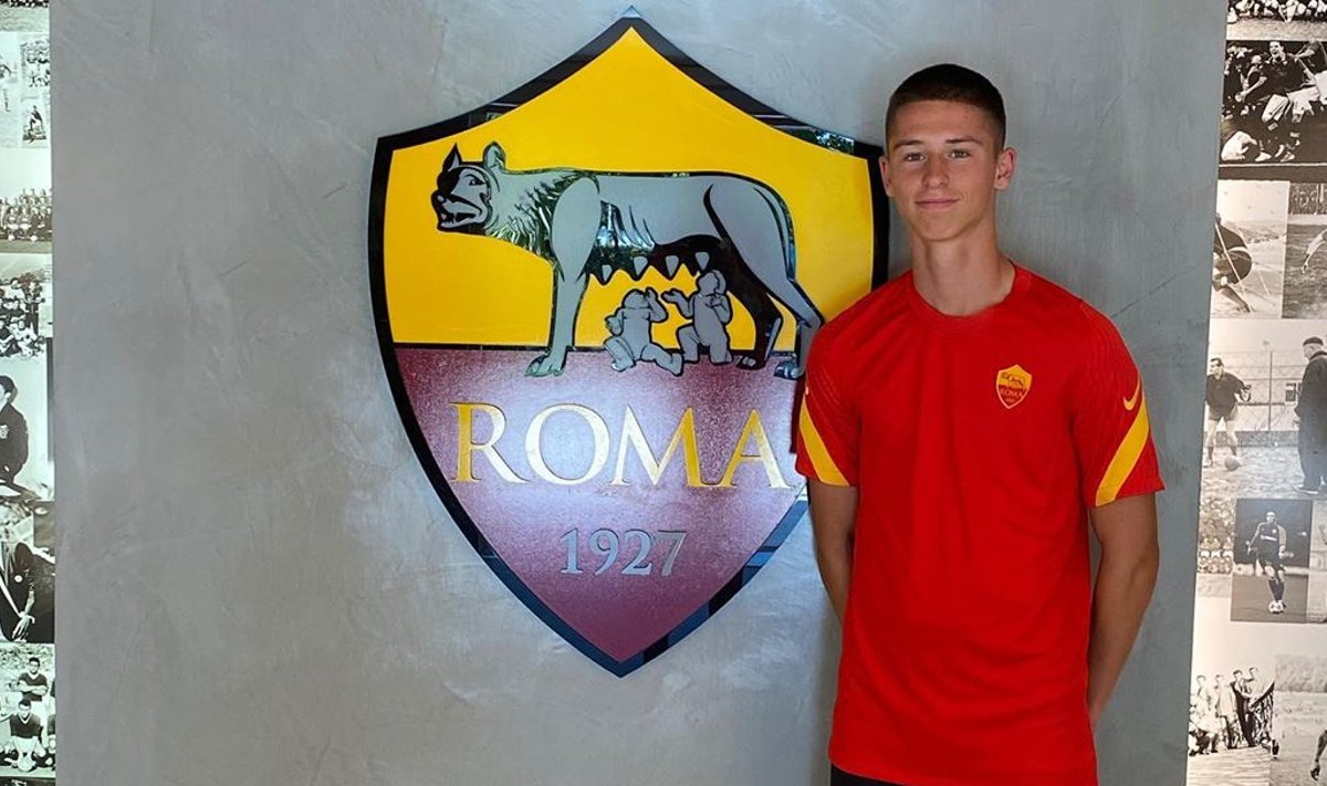 Martin Vetkal sõlmis augustis AS Romaga kolme aasta pikkuse profilepingu.