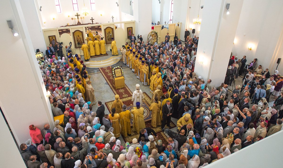 Patriarh Kirill Lasnamäe kirikus