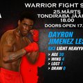 VIDEO: Warrior Fight Series toob Tallinnasse kohale võimsa Kuuba poksiässa!