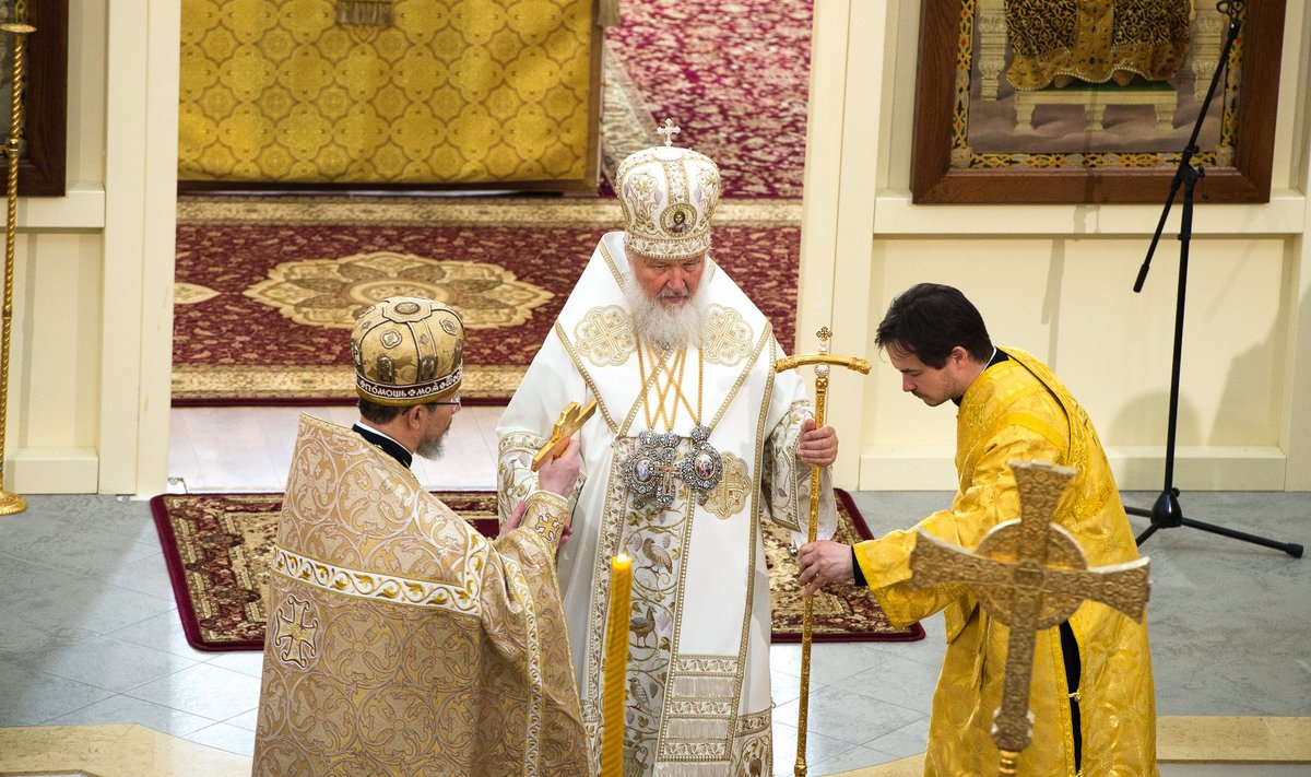 Patriarh Kirill Lasnamäe kirikus