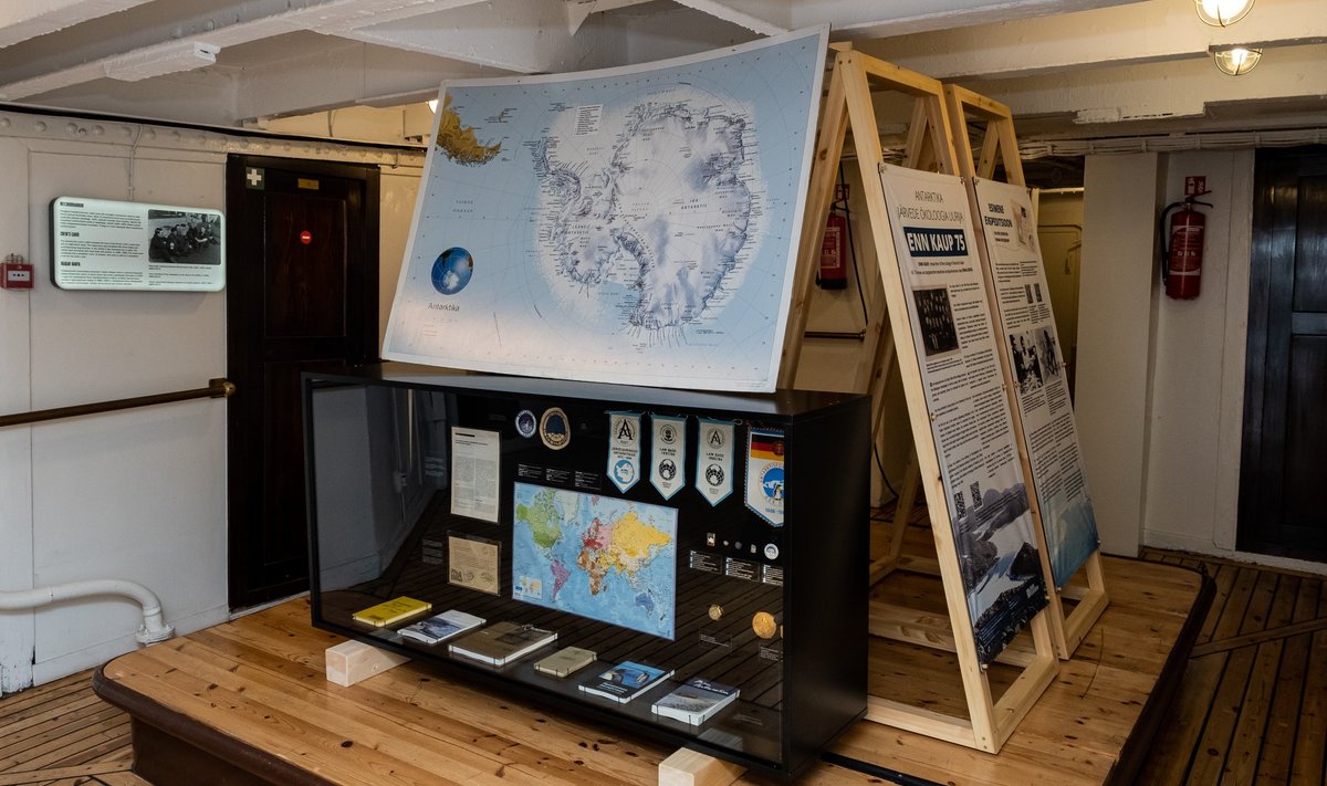 Näitus „Antarktika järvede ökoloogia uurija Enn Kaup 75“