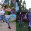 VIDEO: Ehtne Saare EDM! Vaata, kuidas Reet Pull taluõuel tantsuhitti parodeerides Eesti tüdrukutebändidele silmad ette teeb