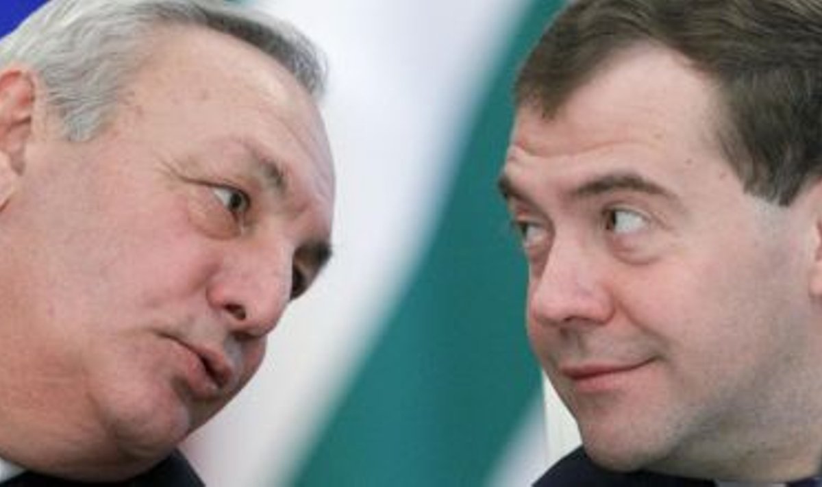 Abhaasia ja Vene presidendid 
