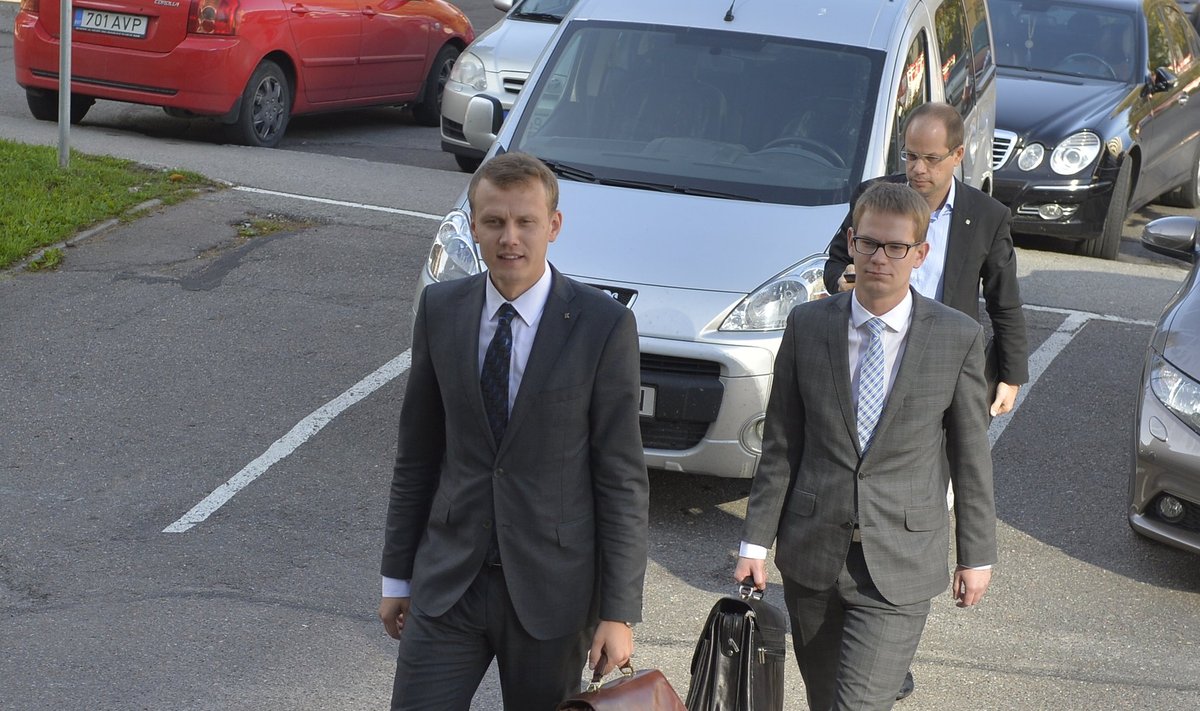 Priit Toobal ja Lauri Laasi esmaspäeval kohtusse minemas