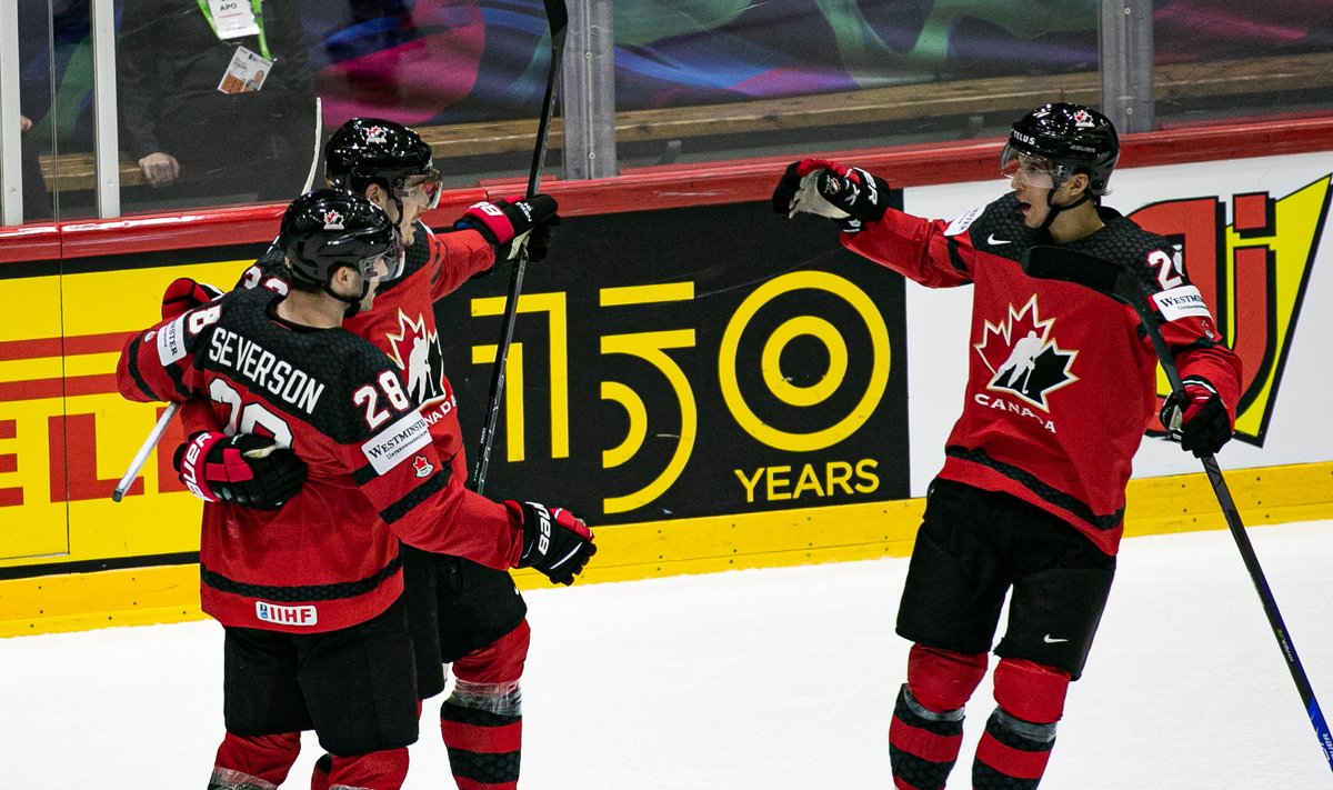 Kanada kohtub MMi veerandfinaalis Rootsiga