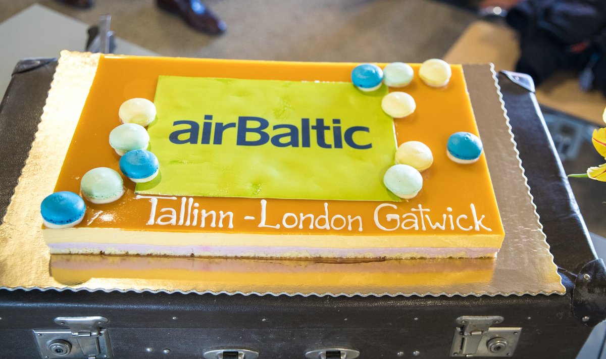 AirBaltic Tallinn - London liini avamine