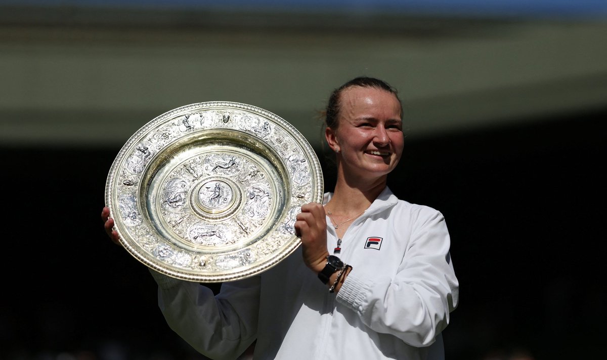 Barbora Krejcikova võitis mullu Wimbledoni suurturniiri.