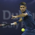 Roger Federer alustas järjekordset jahti 100. turniirivõidule