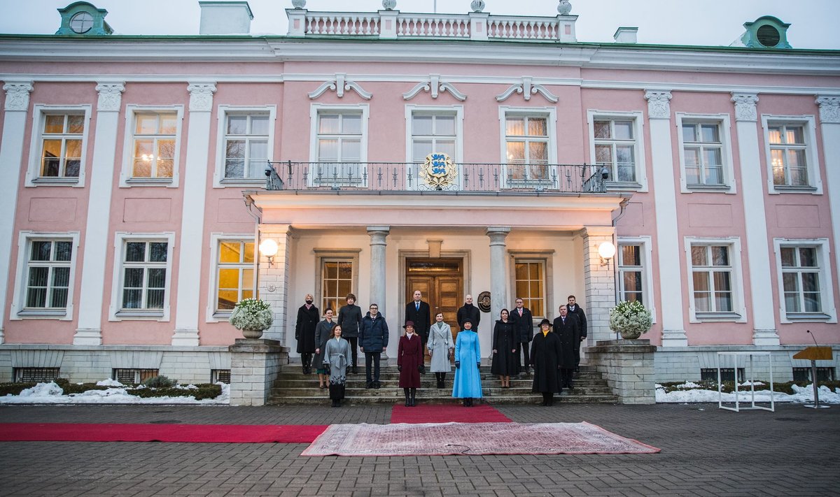 President nimetas Kaja Kallase valitsuse ametisse tänavu 26. jaanuaril