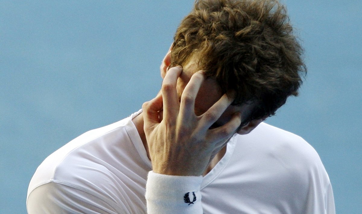 Pettunud Andy Murray