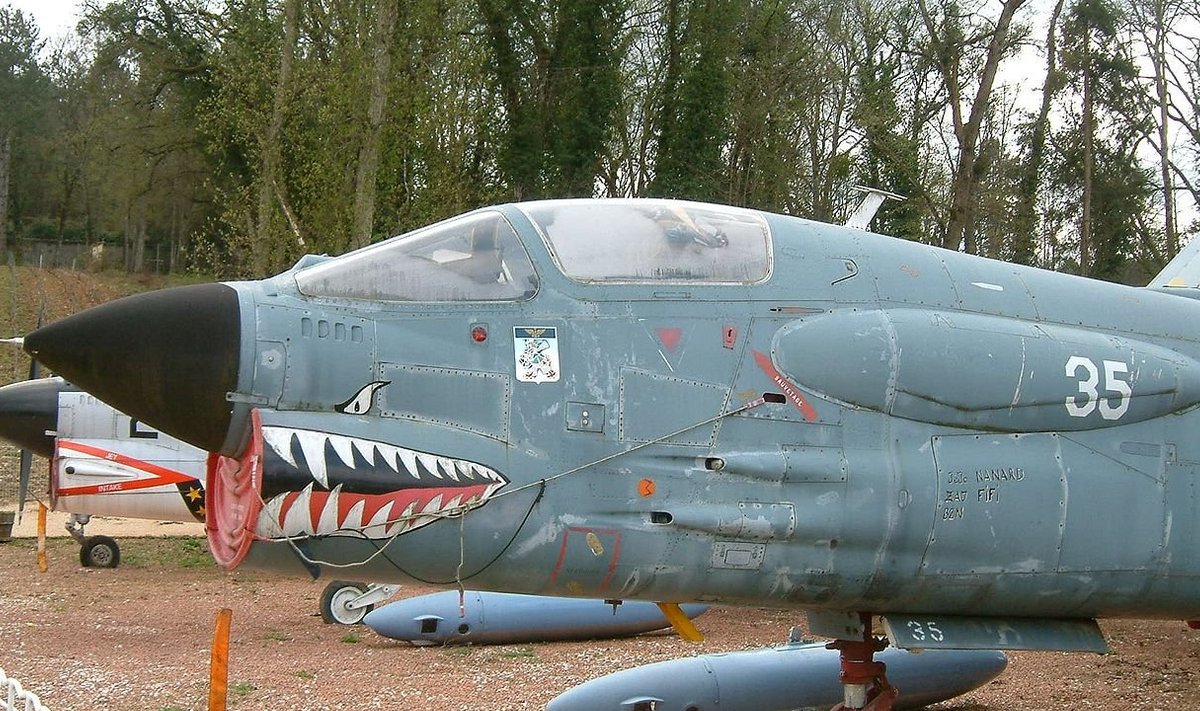 Vought F-8P Crusade (foto: Wikimedia Commons / Christophe.Finot)