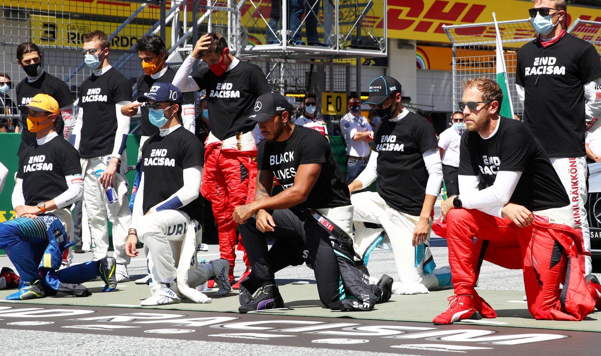 F1 sõitjad Austria GP eel