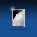 Eesti teeb Eesti Vabariigi 100. sünnipäevaks hõbedast postmargi. Maailma esimene hõbemark ilmus 55 aasta eest