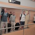 FOTOD | MM-pronksi võitnud sõudjad võeti lennujaamas pidulikult vastu