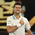 Novak Djokovic lõpetas poolfinaalis venelasest suurüllataja teekonna