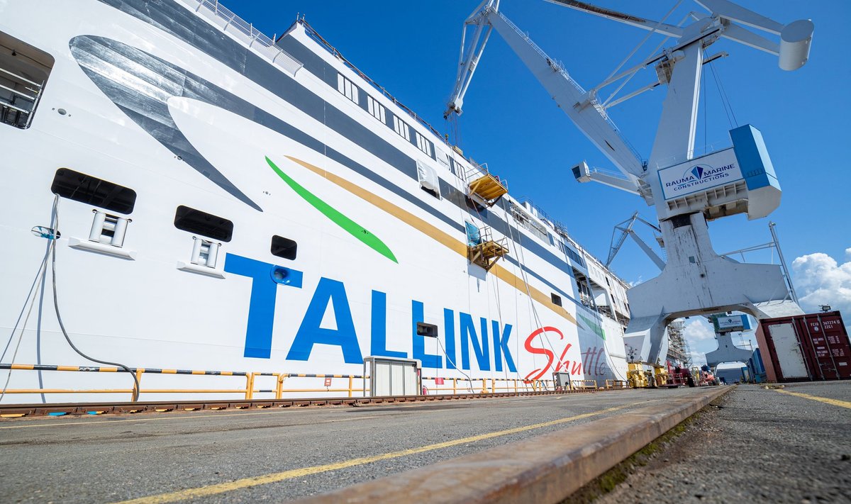 Tallink Grupi kasum kerkis aastavõrdluses oluliselt.
