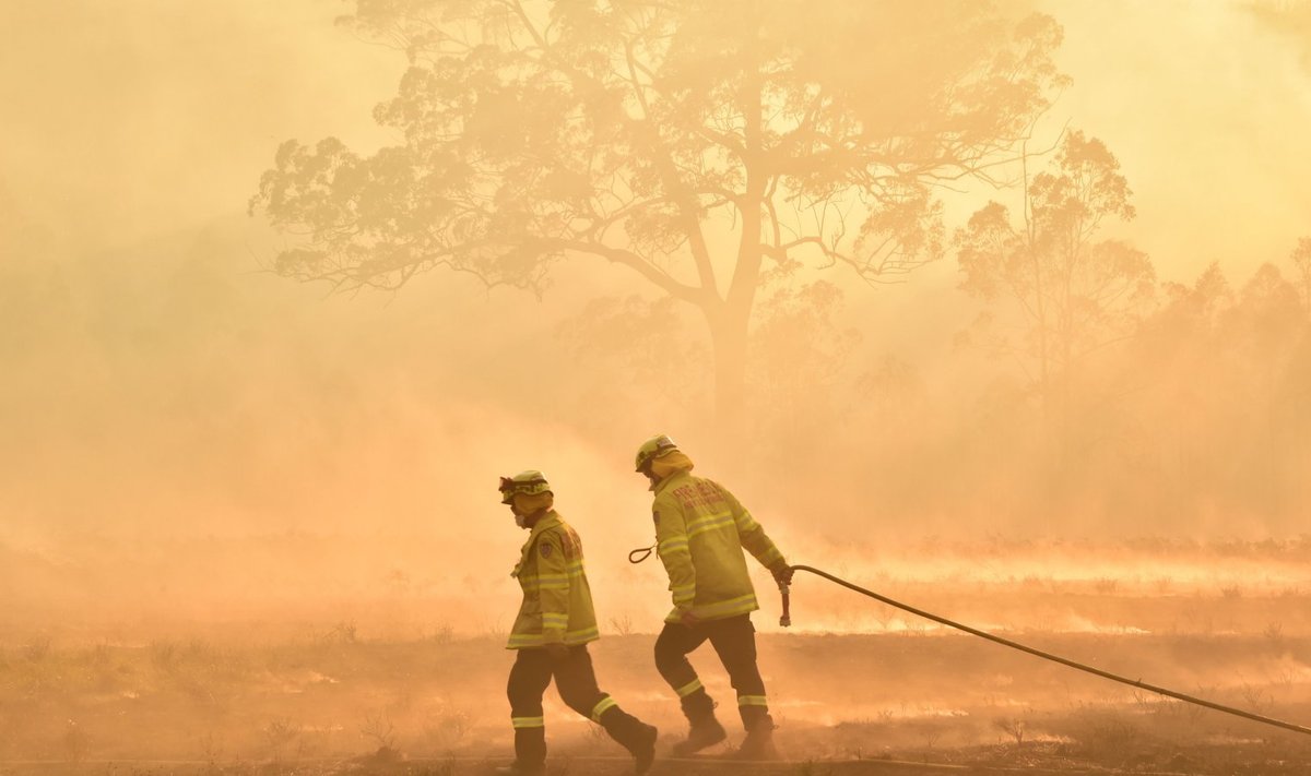 Tuletõrjujad New South Walesi osariigis