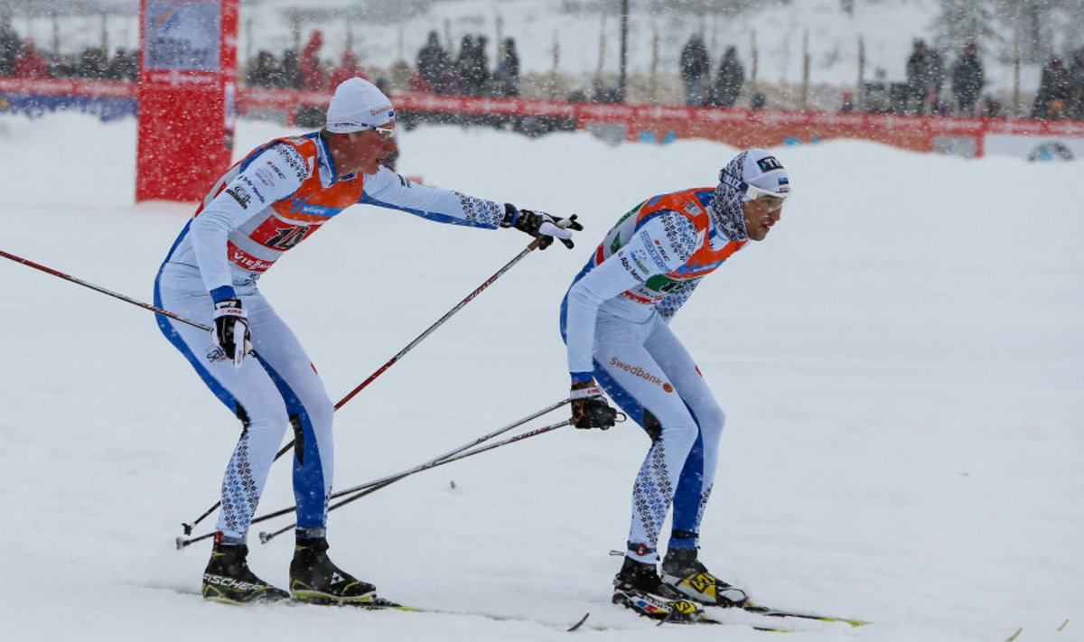 Karel Tammjärv (vasakul) ja Algo Kärp said MK-punkte juurde veel möödunud nädalavahetusel. Kas nad sellega endale olümpiakoha kindlustasid, selgub sel nädalal.