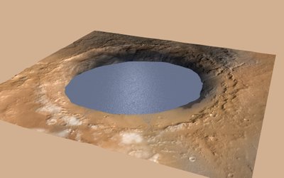 Mars mountain may have arisen from lake sediments: NASA