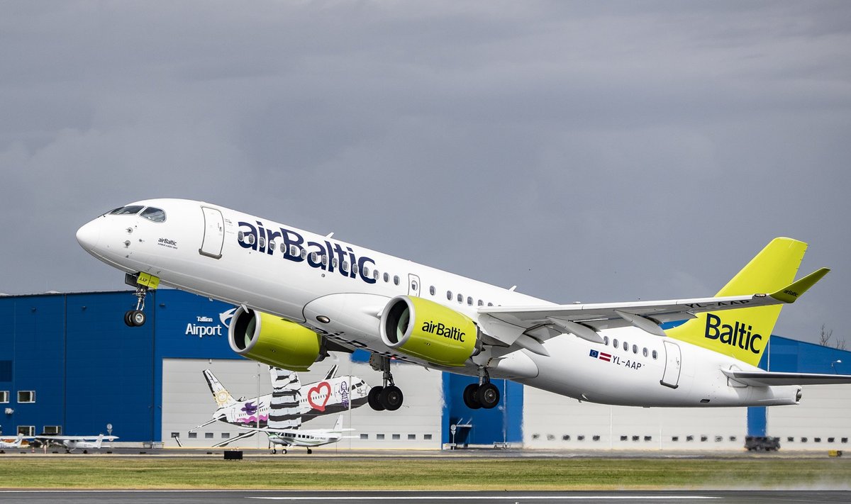 Air Baltic annab Baltimaade lennunduses tooni.