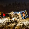 Свидетель автобусной аварии у Ныва: с учетом дорожных условий автобус вошел в поворот, очевидно, слишком быстро