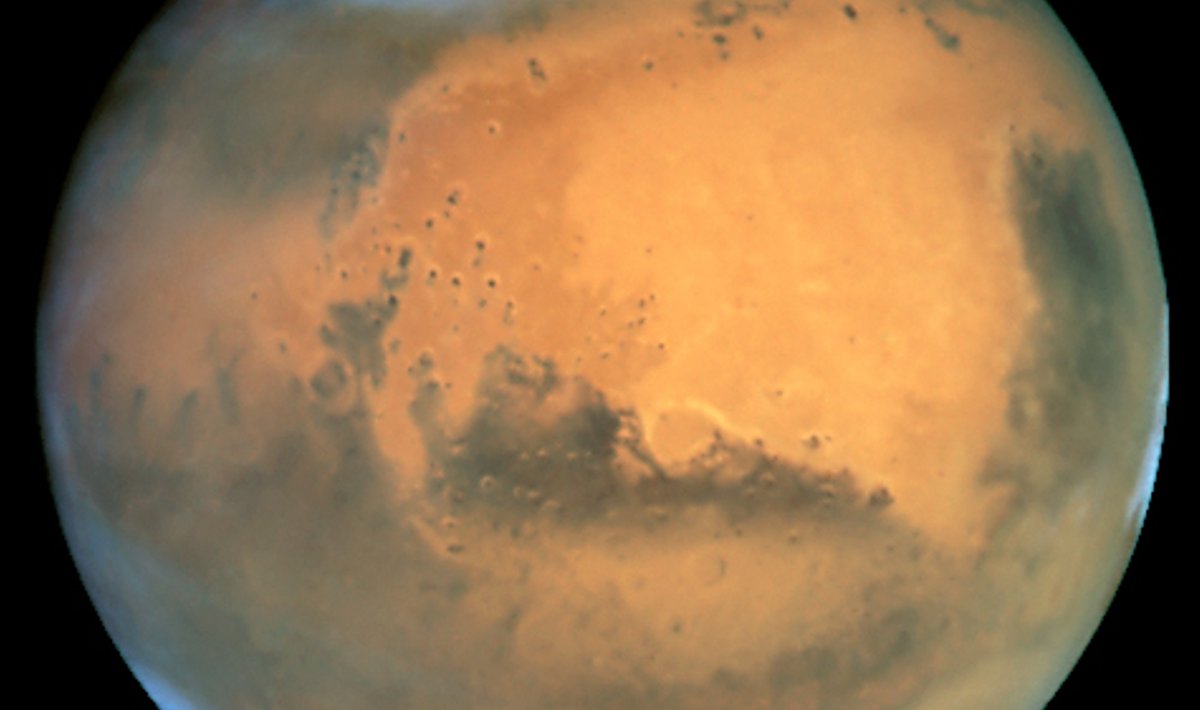 Marss Hubble teleskoobiga vaadatuna.