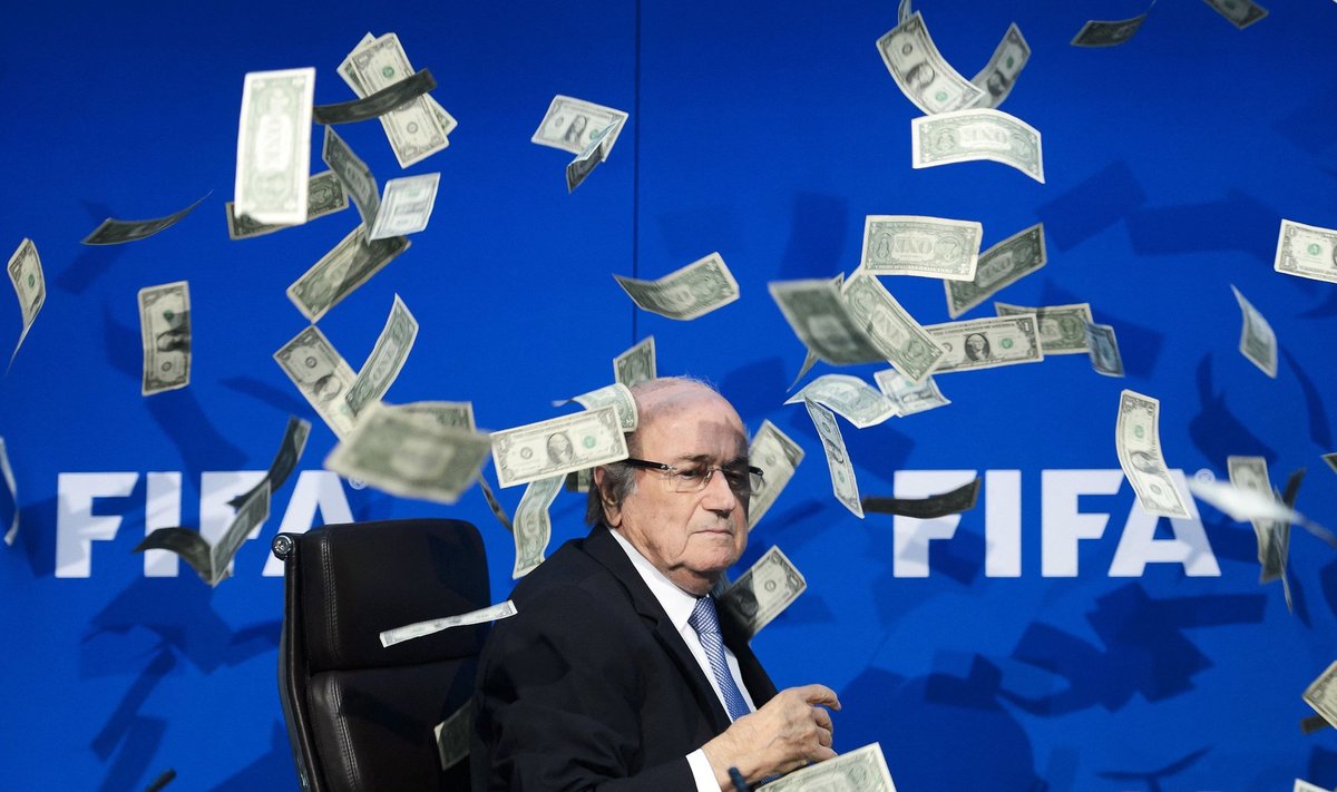 Sepp Blatter ja raha, Netflixi dokumentaalsarja läbiv teema