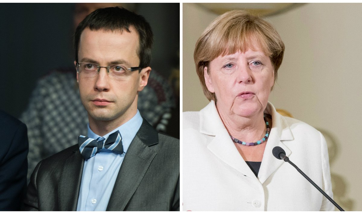 Jevgeni Krištafovitš ja Angela Merkel