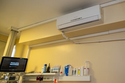 Ventilatsioonisüsteemi asemel oli palatis vaid konditsioneer.