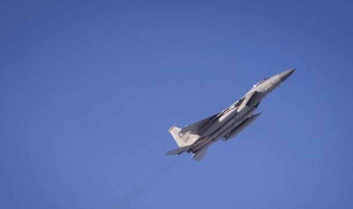 USA hävitajad F-15C maandusid Ämaris
