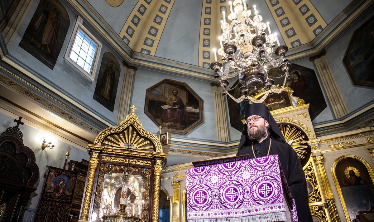 Moskva Patriarhaadi Eesti Õigeusu Kiriku Tartu Püha Georgi (Jüri) Koguduse piiskop Daniel.