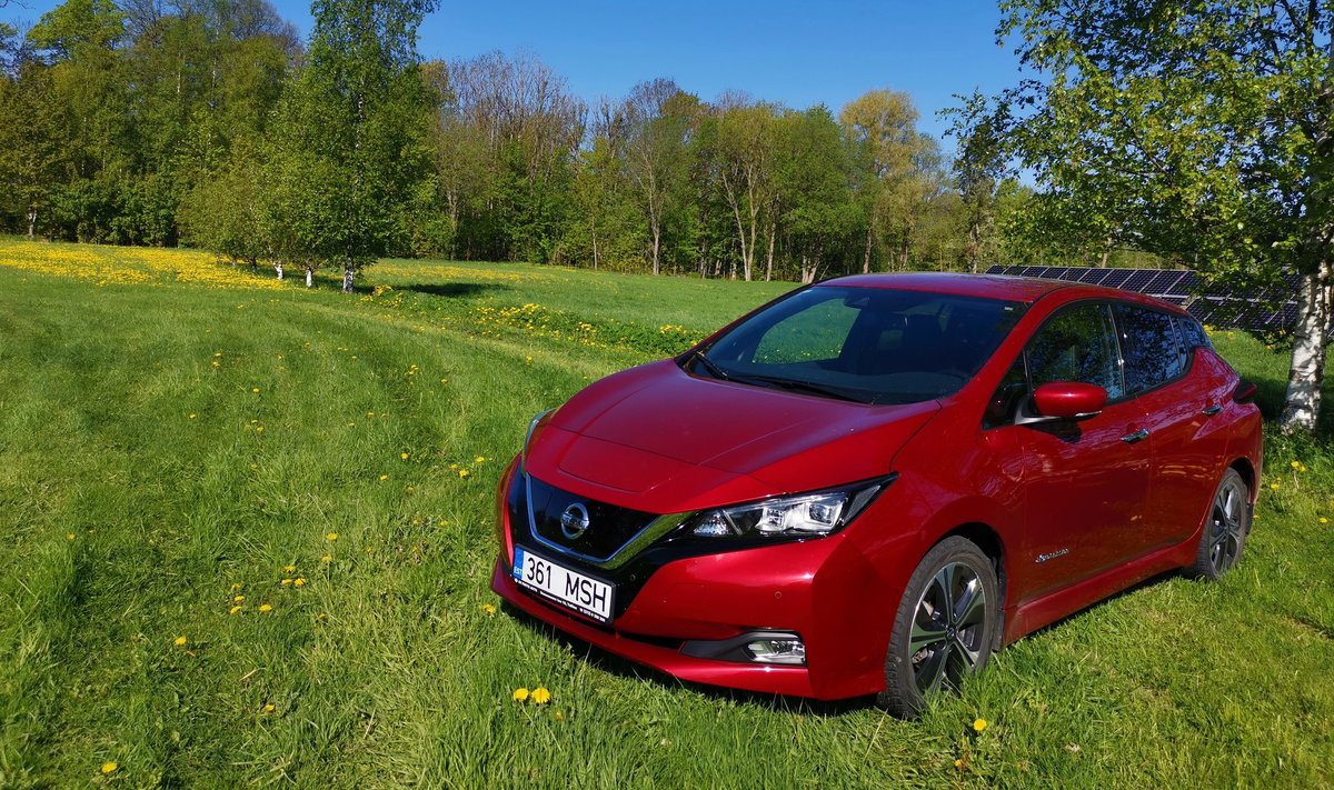 Päikesepargi omanikele oleks elektriauto soetamine loogiline samm.
