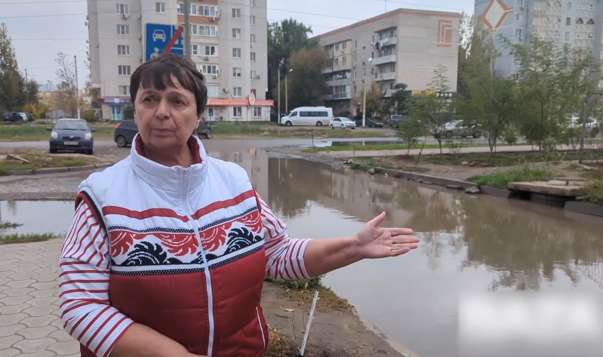 Venemaa Astrahani elanikel on suur häda - fekaalijärv üha paisub.