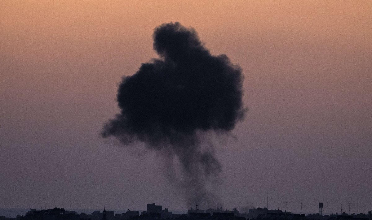 Авиаудар израильских ВВС по Газе. 13 июля 2014